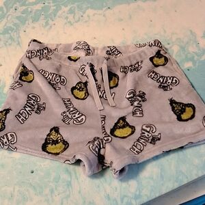 The Grinch Women's Pajama Shorts - Gray and Green XL